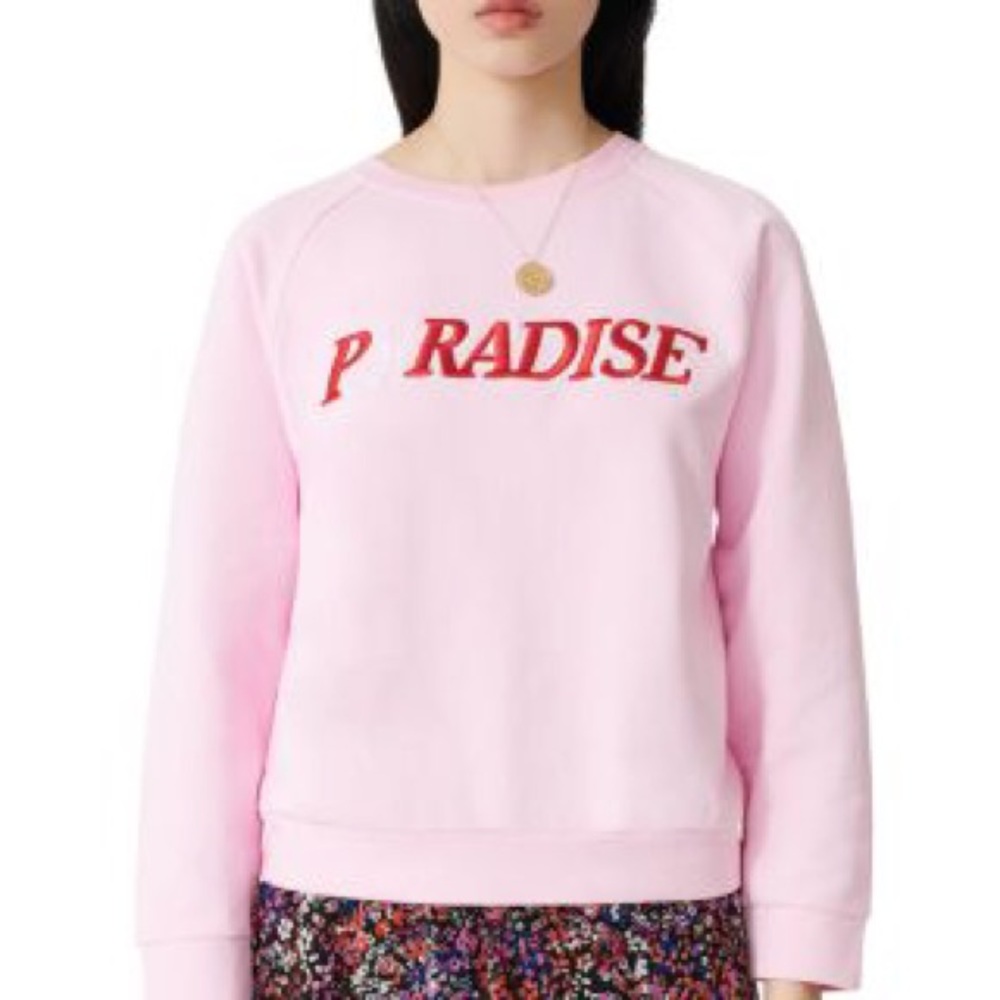 Maje Pink Sweatshirt